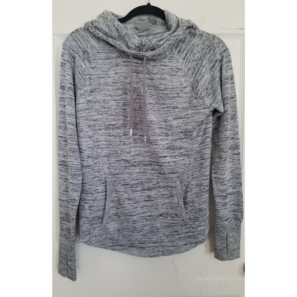 NWOT Athleta cowl neck pullover hooded sweater - Picture 3 of 14